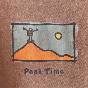 Life Is Good PEAK TIME Long Sleeve Tee, Wmn’s XL